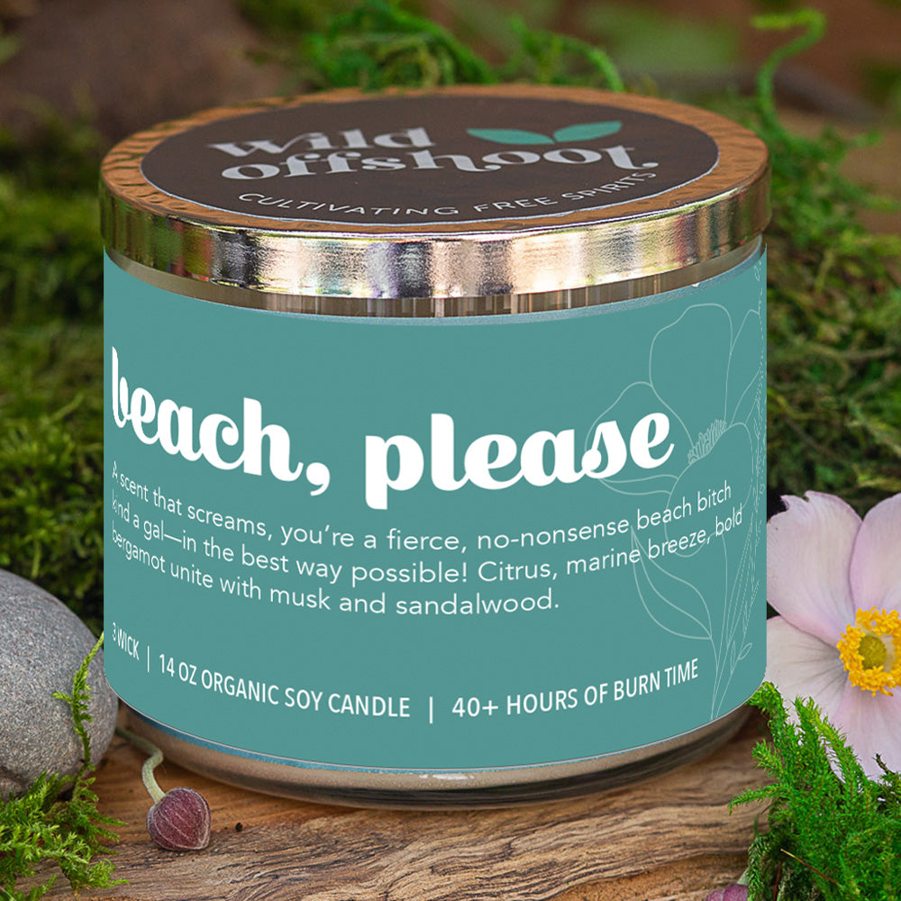 Beach, Please Candle